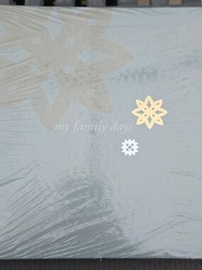 LLADRO My Family Days Lladro Album Gray with Stars Sealed Photo Album